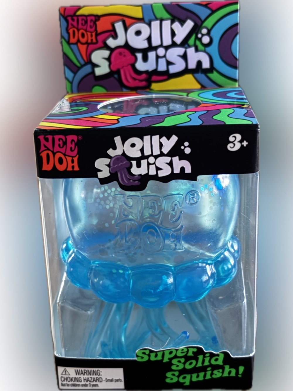 Jelly Squish Blue Kids Sensory Toy